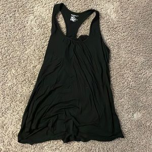 Black tank top